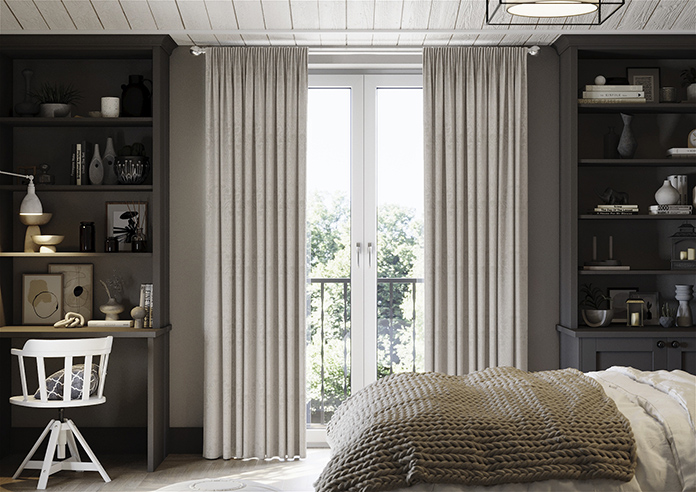 Tiverton, Ivory - Made to Measure Curtains - Image 3